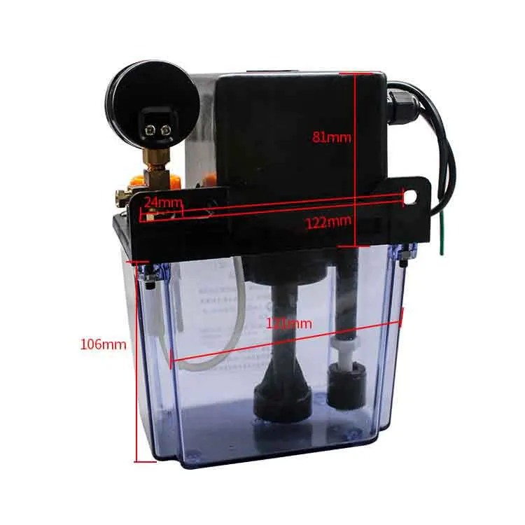 DCR-50/2C-DX Automatic Electric Gear Pump CNC Machine Tool Lubricating Oil Pump Electromagnetic Pump for Woodworking Machinery