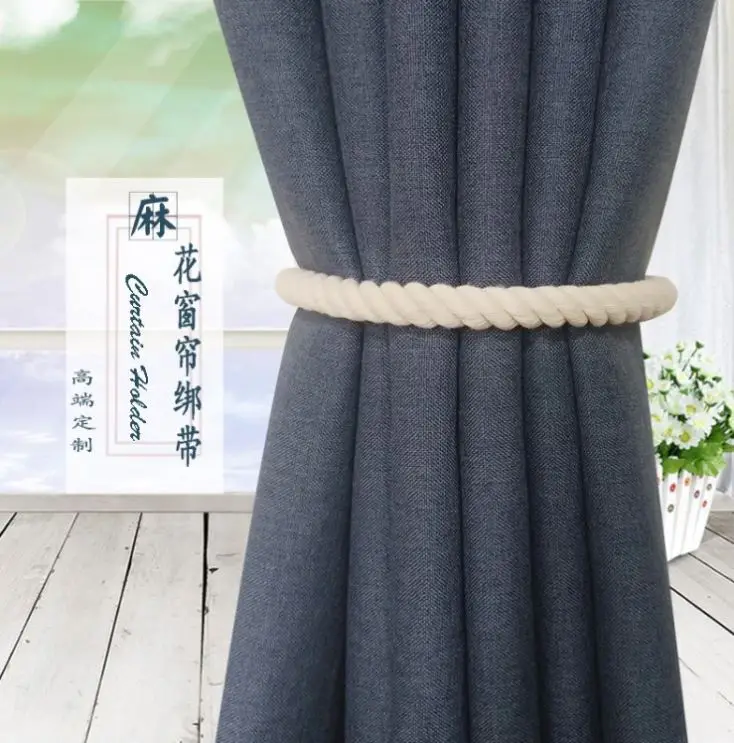 
Magnetic Curtain Tiebacks Clips Window Tie Backs Holders for Home Office Decorative Rope Holdbacks rideau embrasses 