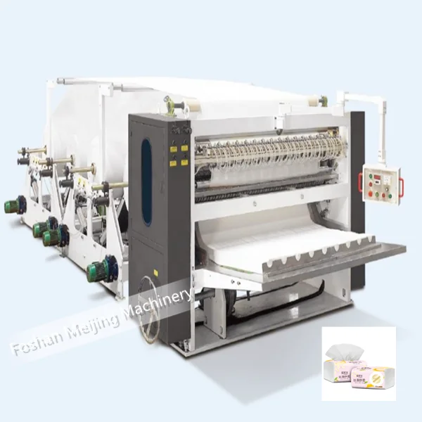 Popular 6 Lines Carob Box Drawing Facial Tissue Making Machine Can Used for Hand Towel Production Line