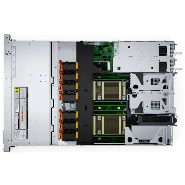 New Original PowerEdge R660xs Up to two 4th Generation Intel Xeon Scalable processor Silver 4410Y 1U 64GB rack server