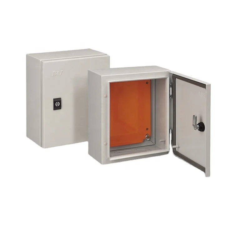 B&J Customized Wall Mount Enclosure Outdoor Electrical Distribution Panel Board Box metal electrical boxes