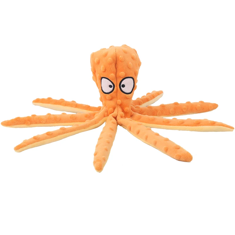 Hot Sale Low Price Dog Toy Pet Chew Toys For Aggressive Chewers Puppy Dog Chew Durable Squeaker Octopus