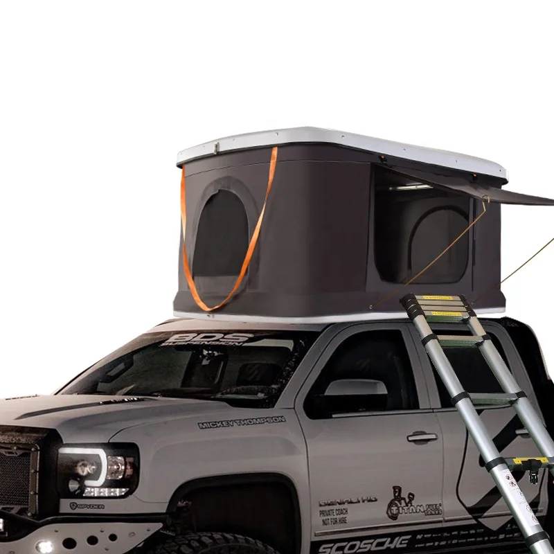 2021 Hard Shell Car Roof Top Tent Folding Camping Automatic Truck Rooftop Tent for SUV