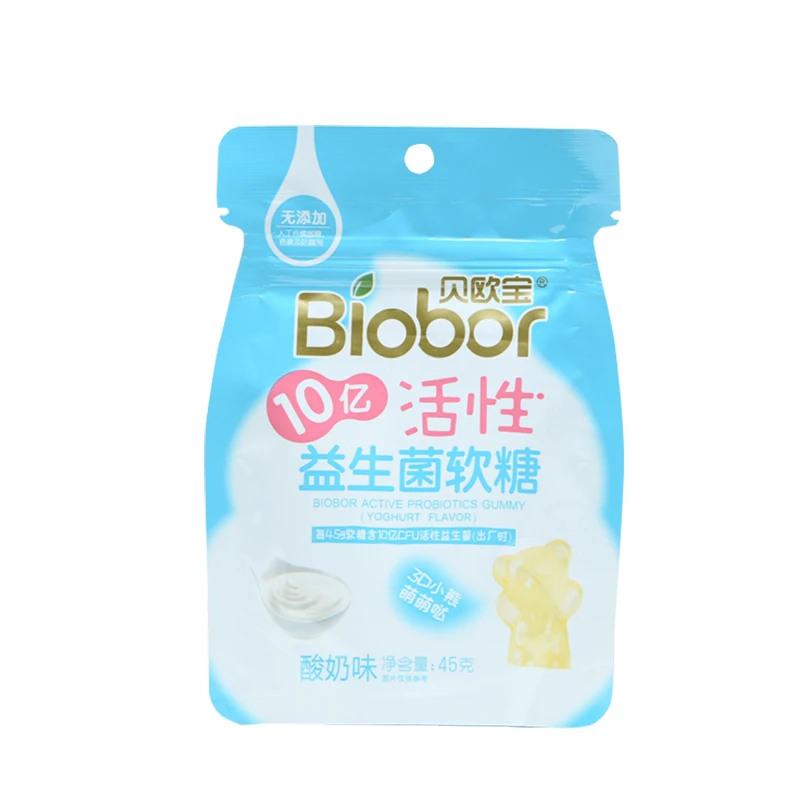 
Food grade Laminated customized plastic zipper pouch 