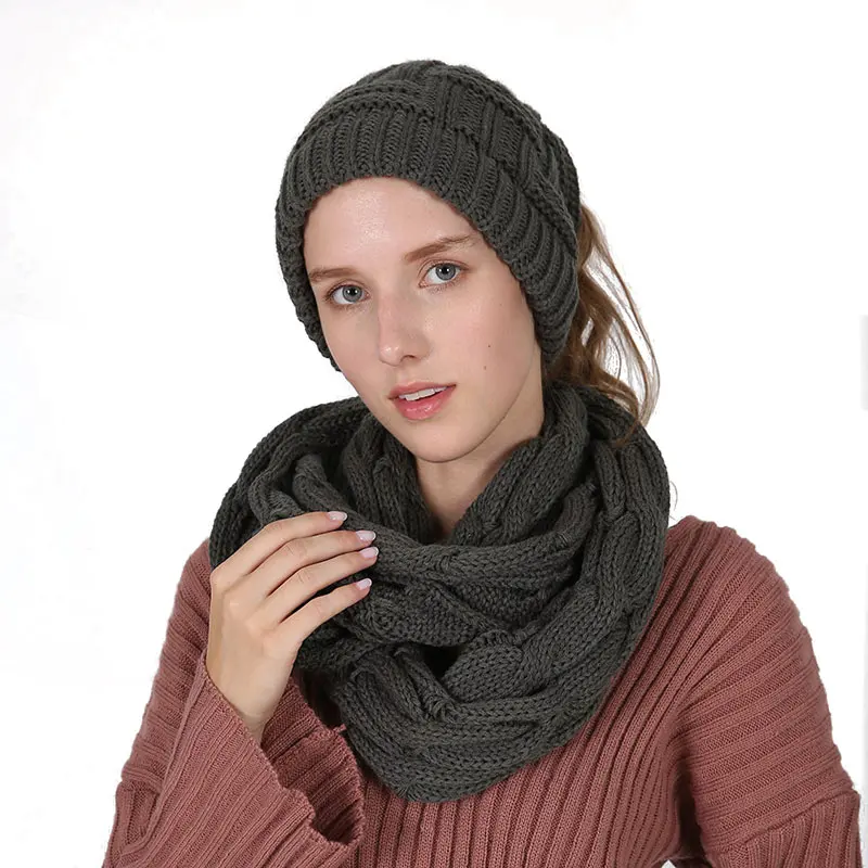 2019 Hats And Scarves For Women Sets Ladies Hat Scarf Set