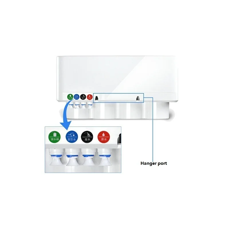 Household Direct Drinking Undersink 75gallon Water Purification Machines Water RO System 4 stages