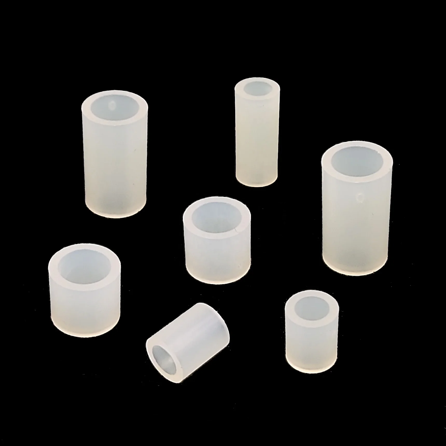 M3 plastic pcb spacers l shape height 2-30mm pcb spacer support round pcb through hole spacer