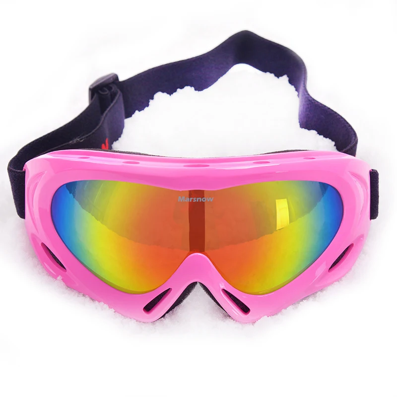 
Most Popular Custom Logo Mirrored Lens Snow Glasses Skiing Ski Goggles For Outdoor Sports 