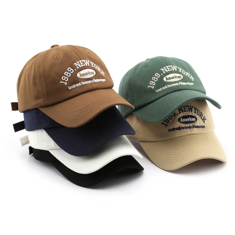 Factory OEM High Quality Fashion 6 Panel Baseball Cap Stone Wash Cotton Custom Embroidery Logo Vintage Dad Hats