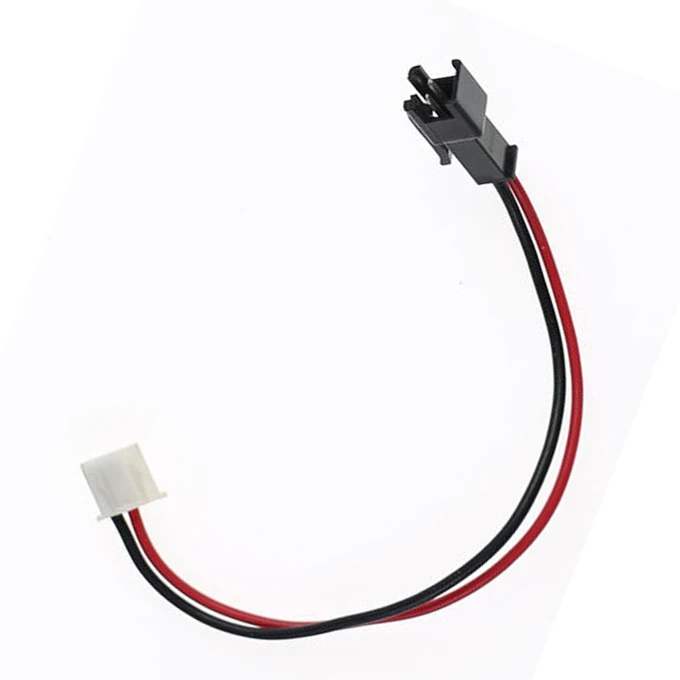 JST SM 2P Connector With Cables Led Connector 2 Pin SMP-02V-BC Oem Motorcycle Wiring Harness for Car
