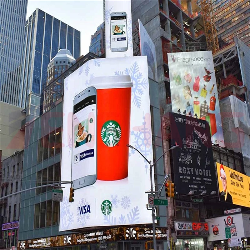 Outdoor 3D Led Billboard Digital Signage Display Board for Advertising