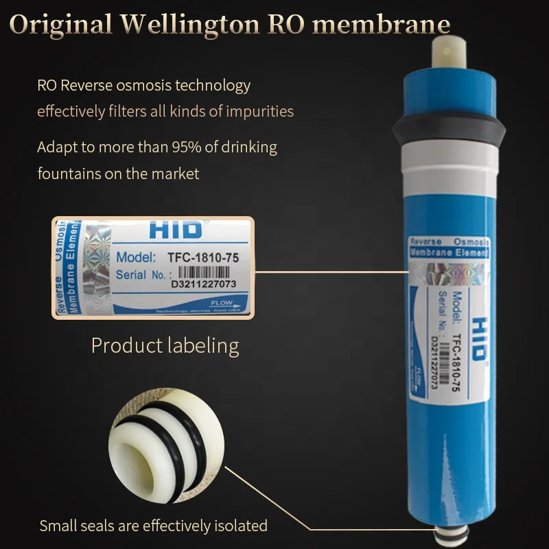  Good Price Household Water Purifier HID -1812-75 Reverse Osmosis Ro