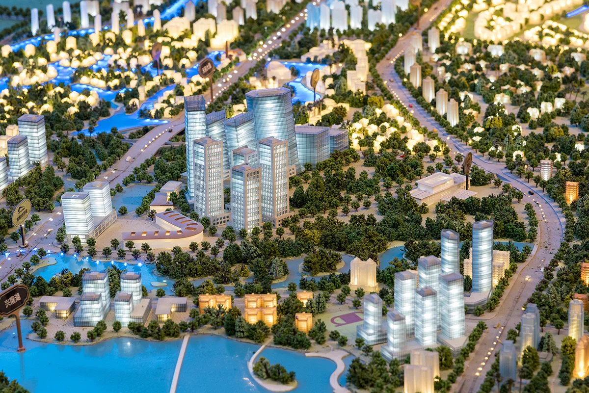 Good Quality Architecture Model Miniature Living House 3D Real Estate Building