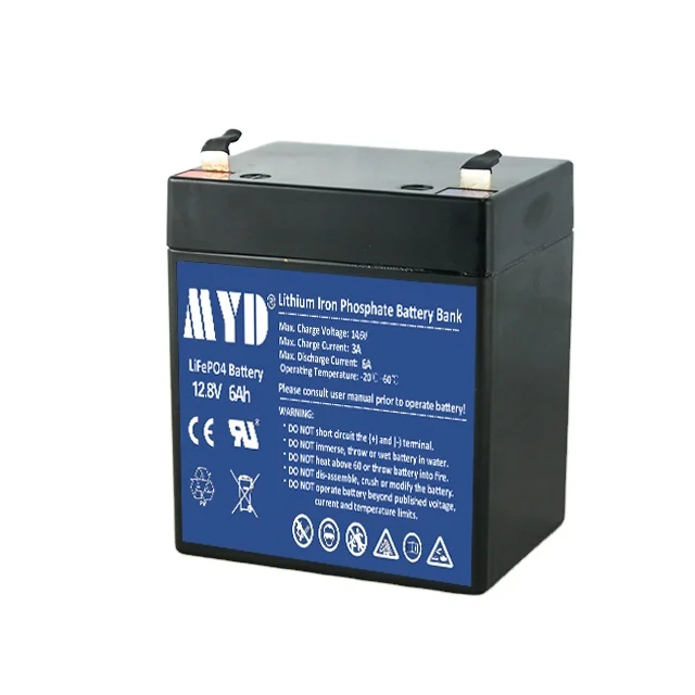 12.8V6Ah внутри для защиты батареи lifepo4 Солнечная литиевая Водонепроницаемая батарея с bms с корпусом abs