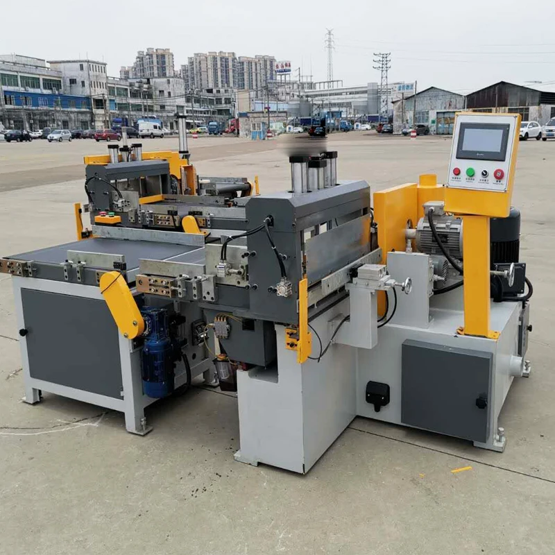 
high speed horizontal woodworking semi automatic finger joint line 