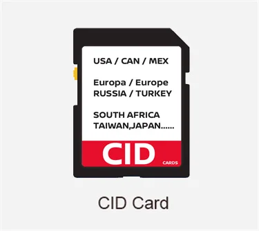 CID SD Card_