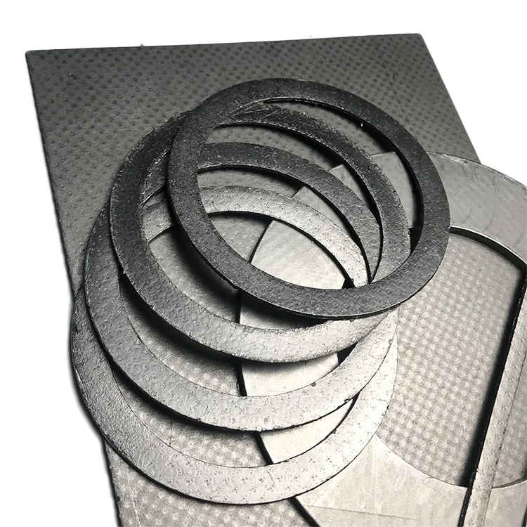 Excellent Compressbility Composite Graphite Sheet with Perforated SS304 316 Inserted