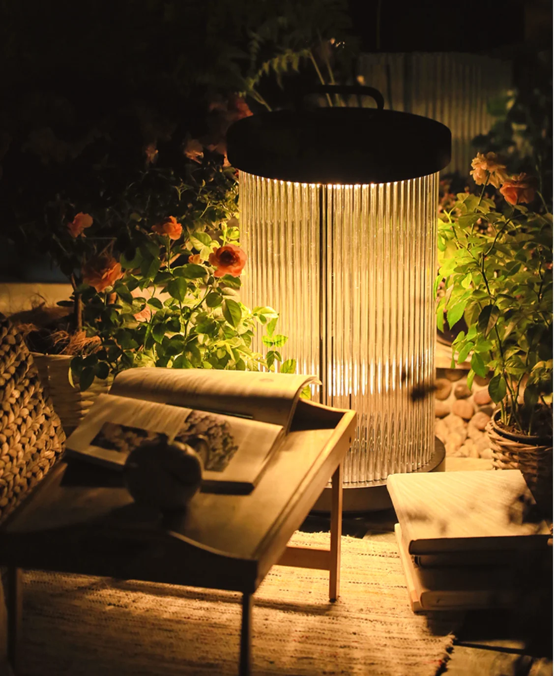 Modern Aluminium Park Lawn Ground Landscape Waterproof Ip54 Stainless Steel Glass Led Garden Lamp