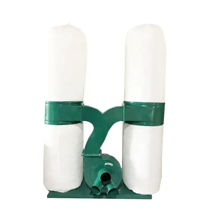 MF9030A woodworking machine tool double bags / drums dust collector for woodworking equipment