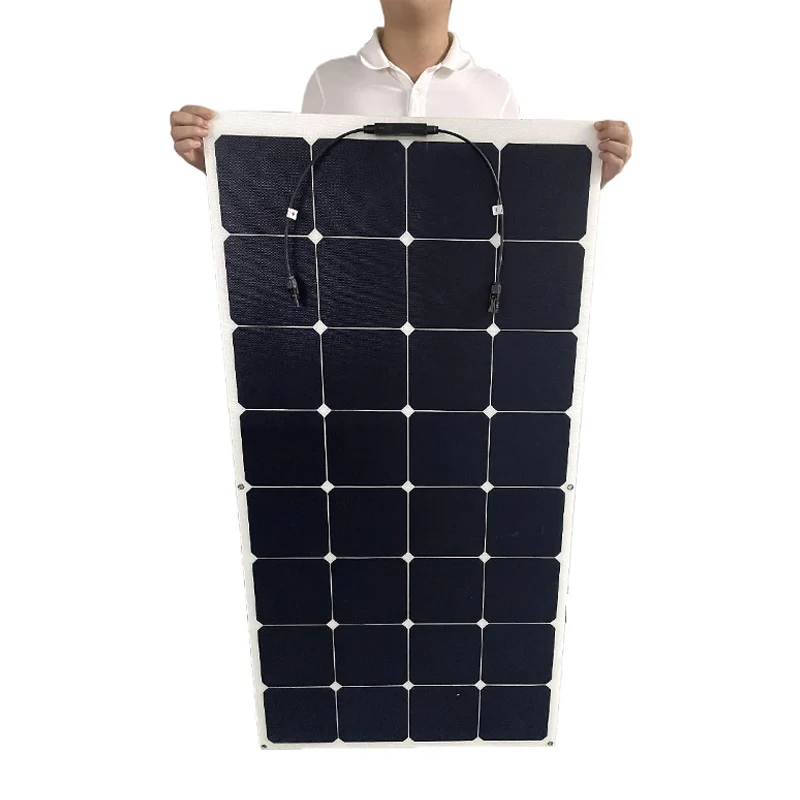 paneles solares costos Highest efficiency solar cells OEM acceptable 200 watt mono flexible solar panels price for jordan
