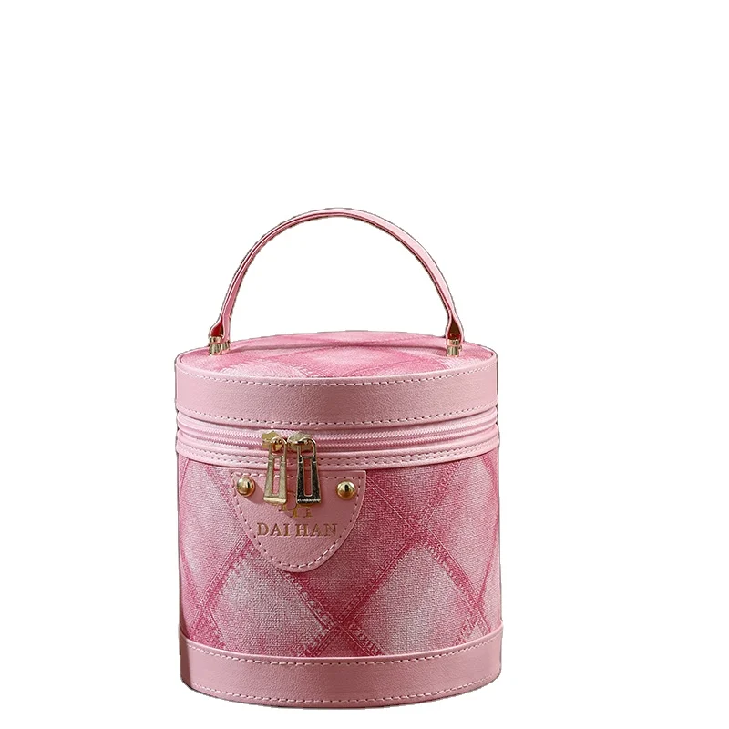 TJB-8R003   Makeup bag with high aesthetic value portable large capacity storage bag travel handbag souvenir makeup case