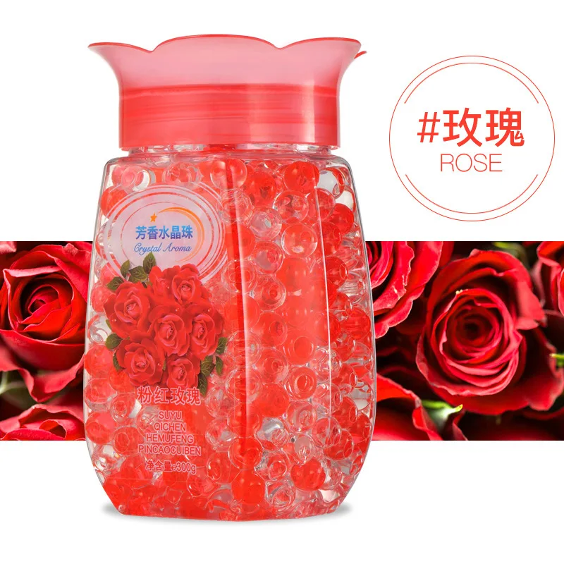 FS135 2024Air Freshener Deodorant Aromatherapy Household Crystal Fragrance Beads Toilet Closet Aromatherapy Freshener Wholesale