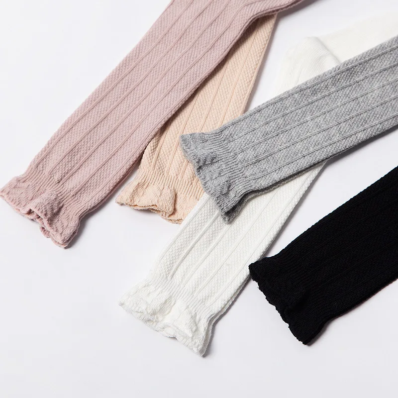 HJ-I-1188 для маленьких девочек высокие носки до колен гетры для малышей, детские носки до колена, носки