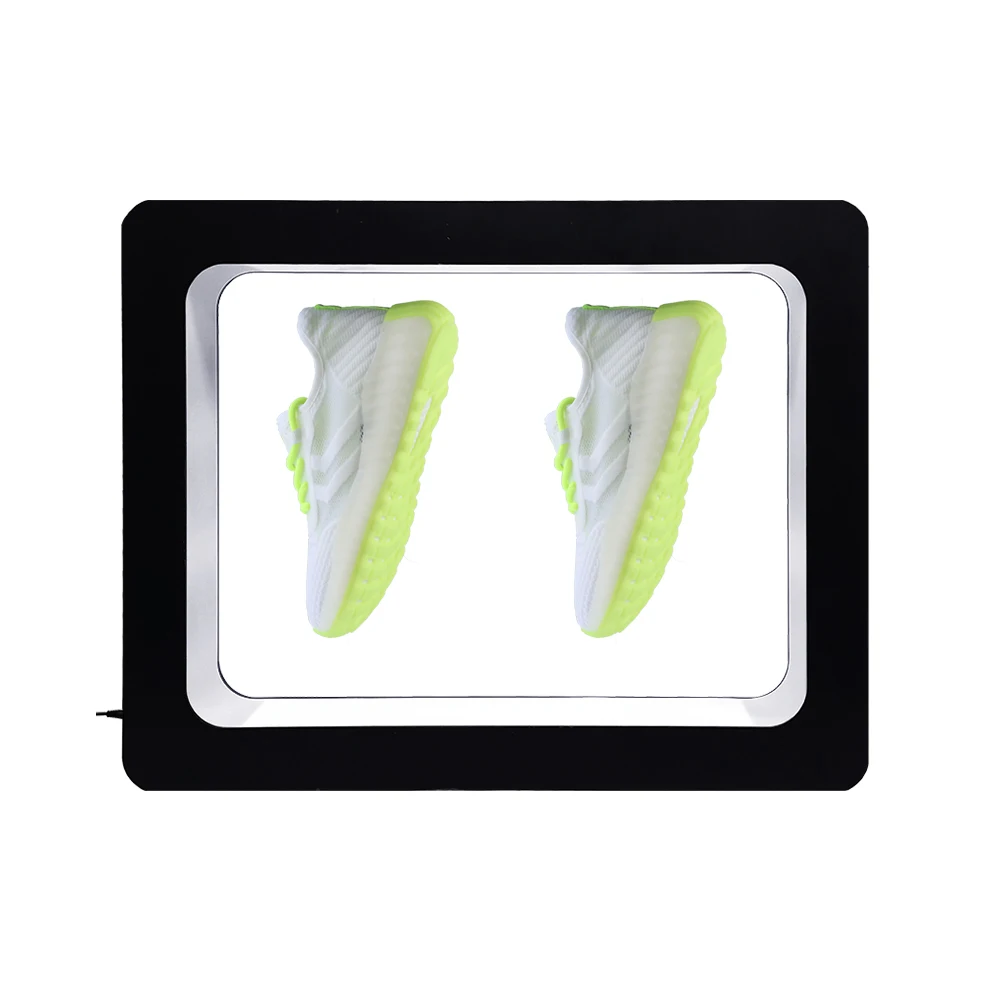 Remote shoes Magnetic Floating Double Sneaker Shoes Stand Levitation Display, Levitation Pair Shoes Display