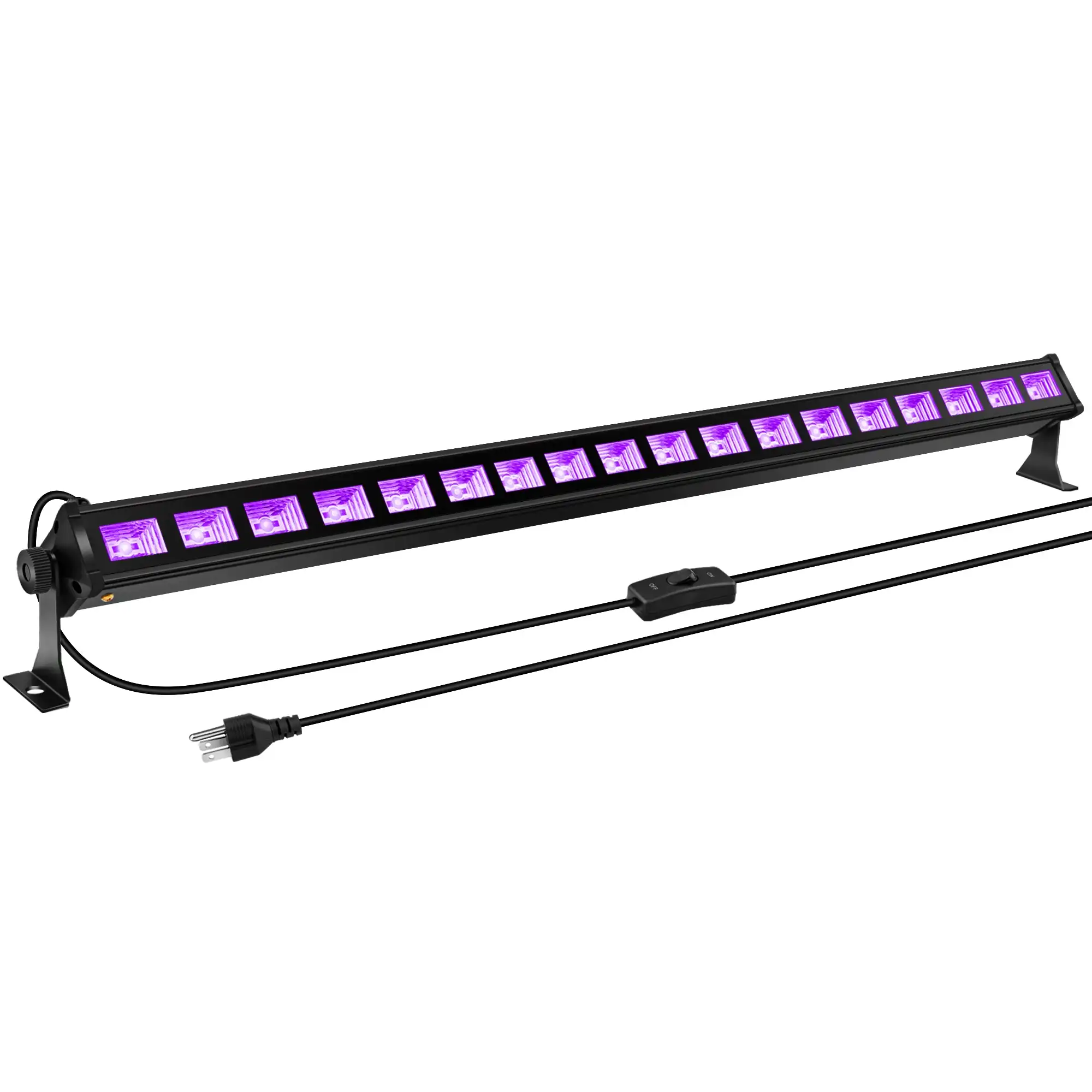 54W LED Black Light for Blacklight Paint Neon Party Halloween Hunted House Mini Golf Birthday Party