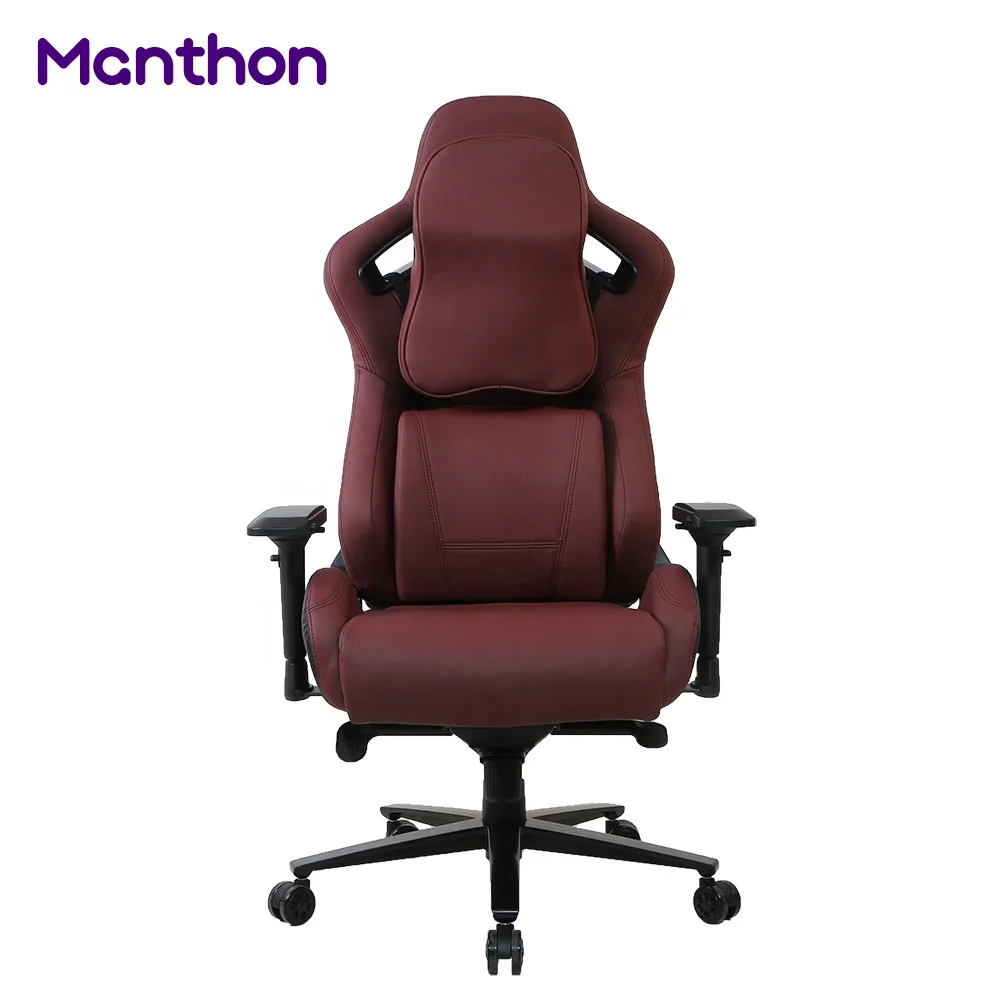 China OEM Burgundy Red Wine Ergonomic Chairs For Office On Computer Sale
