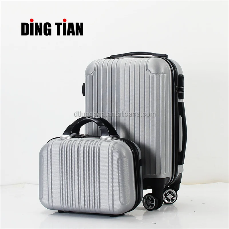 Customize ABS Trolley Travel Bag Luggage Set Thickened Spinner Suitcase Rolling Cabin With Detachable Wheels