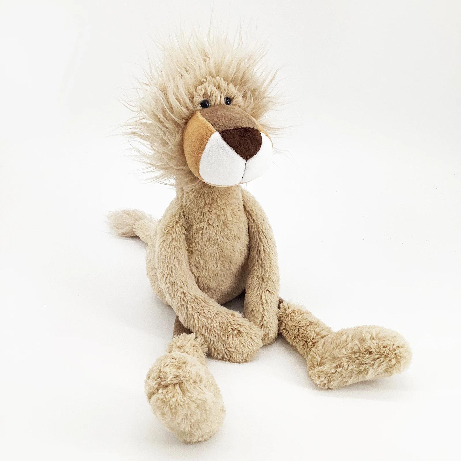 MR ViviCare Toys Plush Brown Lion Stuffed Animal Soft Cuddly Perfect for Child (Brown Lion,10 Inches)