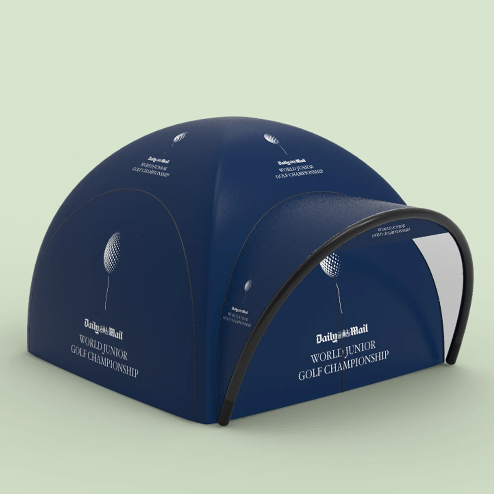 portable 3m, 4m, 5m, 6m car shade umbrella tent custom branding inflate canopy easy set up advertising pop up tents for event