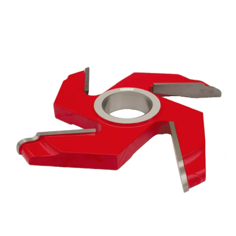 Tideway high quality panel raising cutter slotting cutter spindle moulder spiral cutter