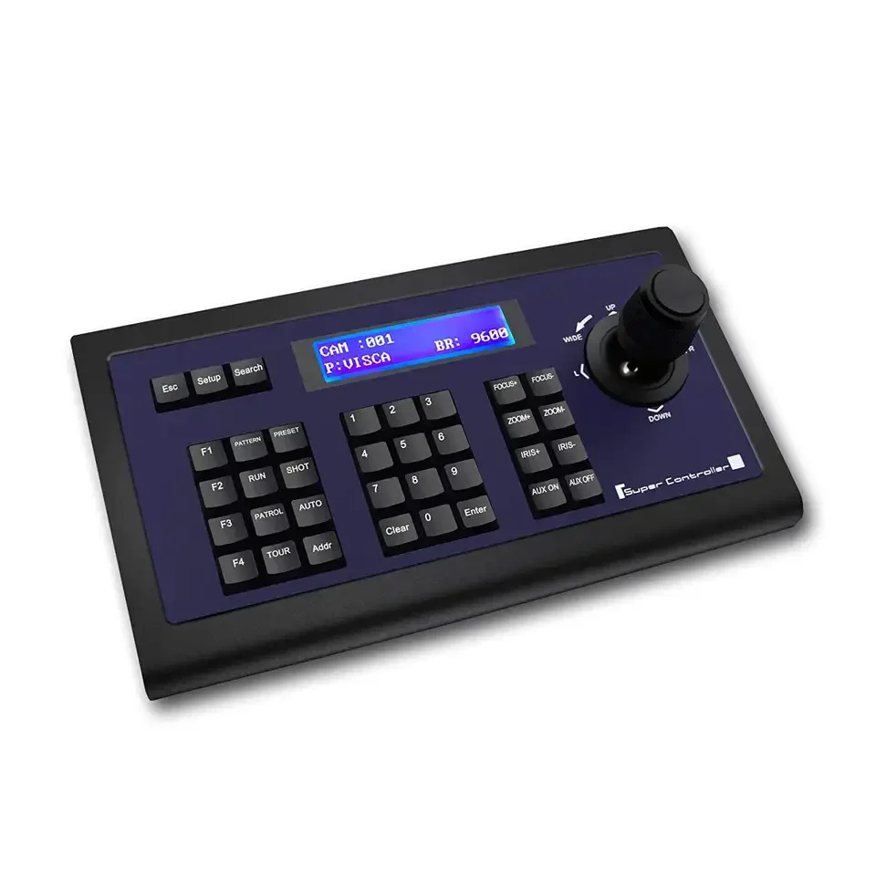 Tongveo PTZ Camera Joystick Keyboard Controller Conference Keyboard Controller