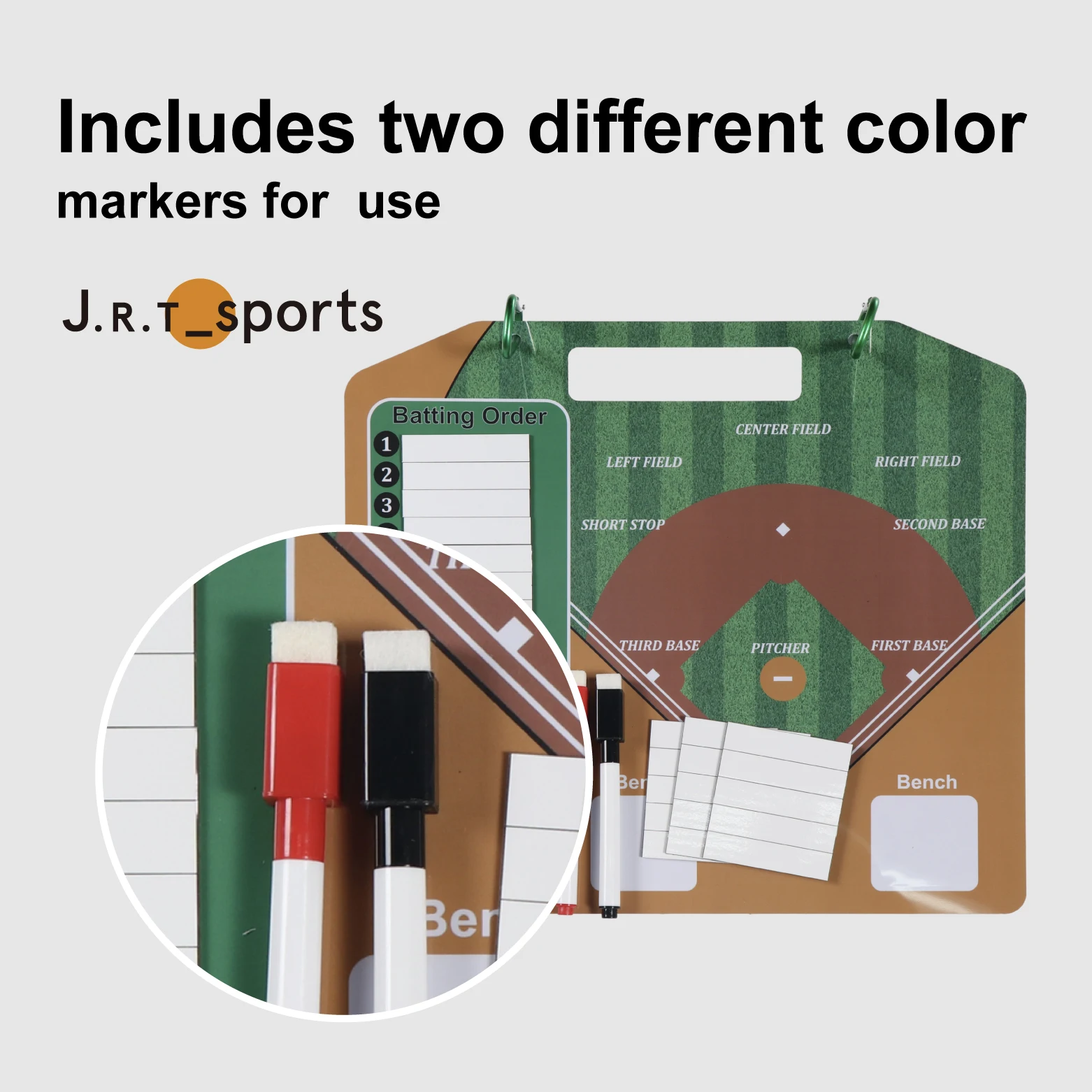 Baseball Softball Coaches Magnet Board coaching board Magnetic Line Up Board