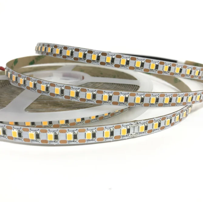 Addressable 2835 led strip light flexible 126D 8/10MM High Bright 3000k 4000k 6000k RA80 2835 led strip light 24V