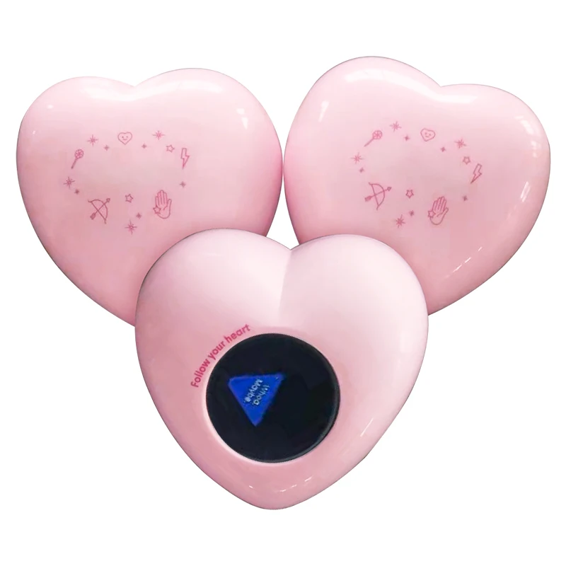 lovely pink heart-shape Mini Size Fantastic Magic 8 Ball Customized For Kid Toy and Novelty Pocket Money Toy