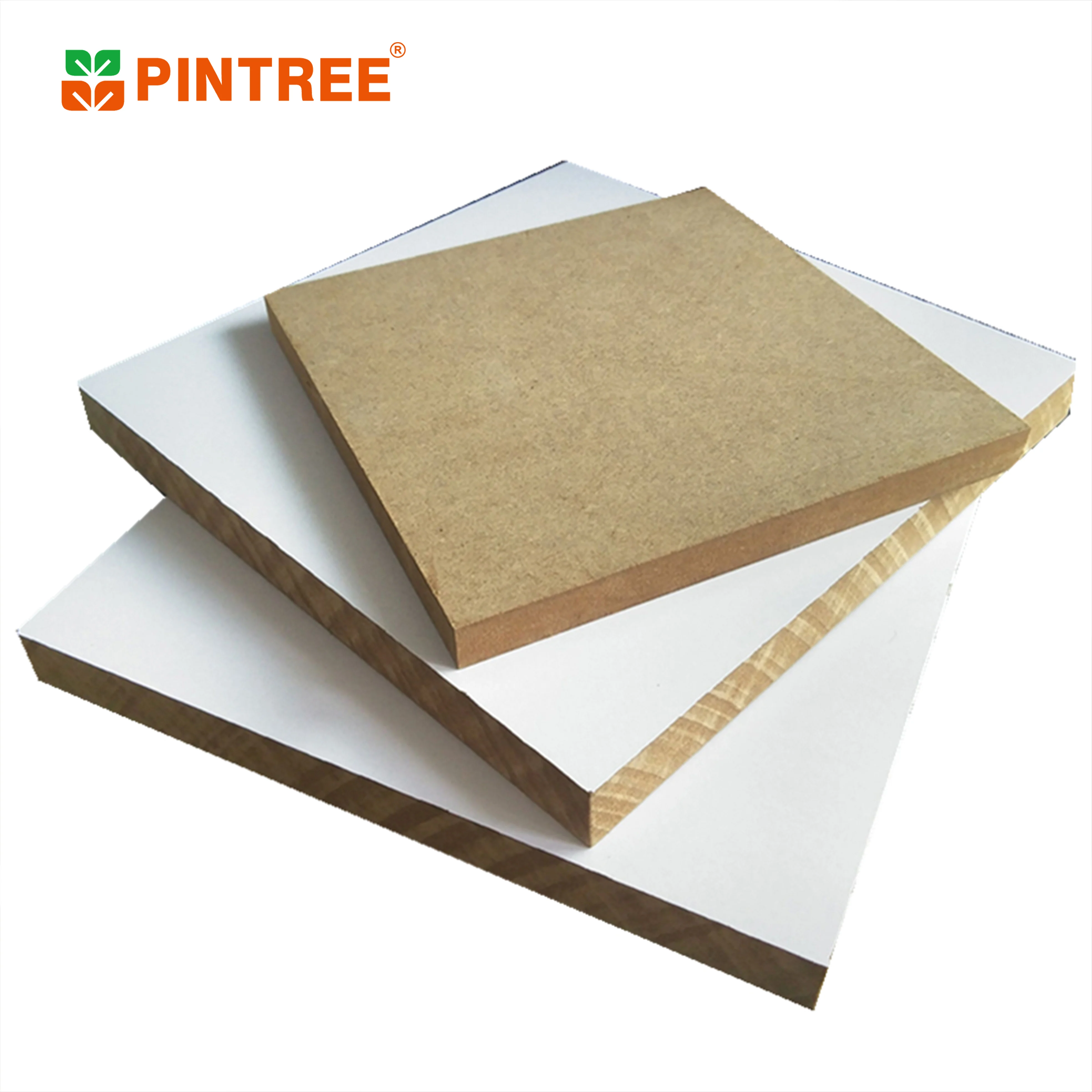 Customized 2.5 mm 9mm Raw Or Plain Mdf Board Timber Fibreboard With Good Quality