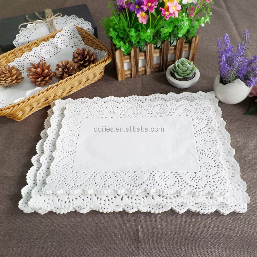 Высококачественная недорогая Экологически чистая кружевная бумага Doily/круглый Дойли/Одноразовая для торта