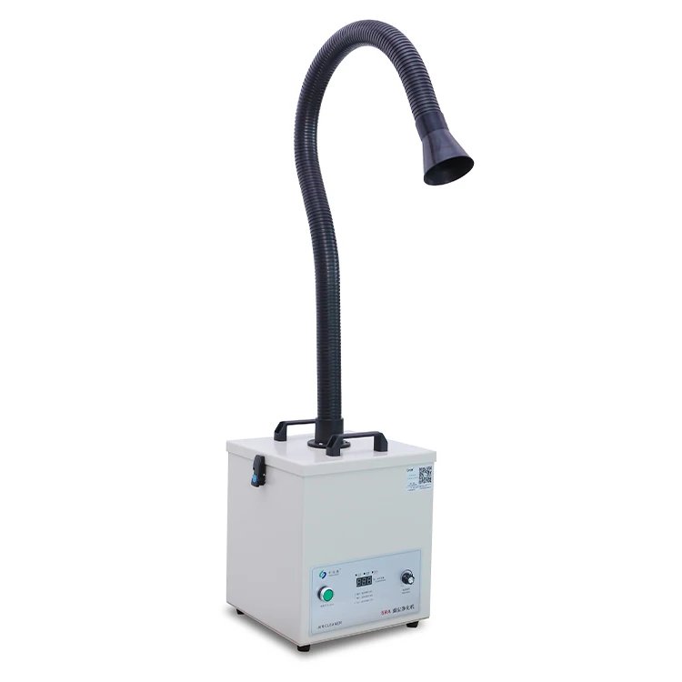 2025 professional dust and fume extractor smoking case cigarette portable smoke filter carbon filter