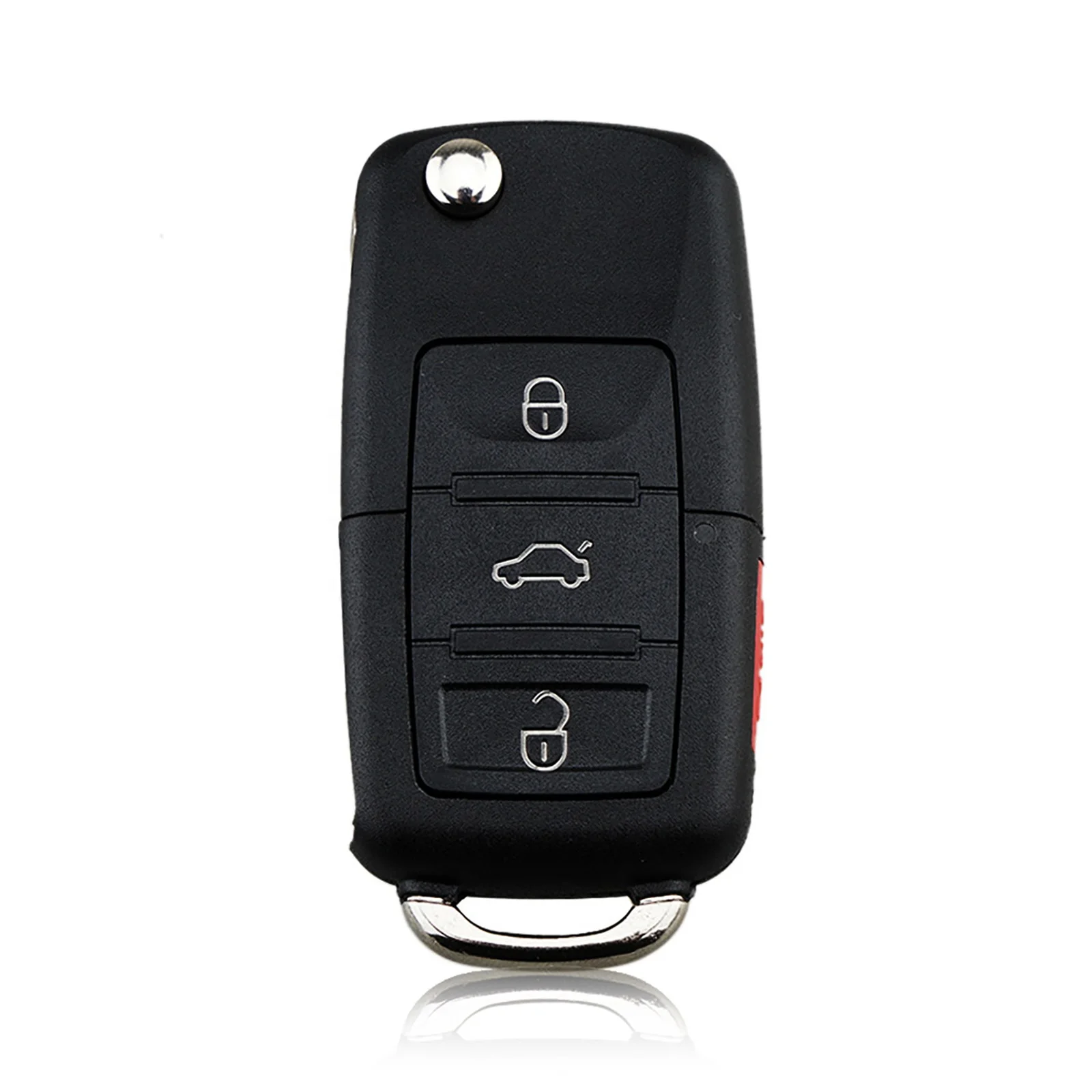 Wholesale OEM 4 Buttons Car Key Fob Remote For 2000 2001 2002 Volkswagen Beetle Golf  315MHz HLO1J0959753F 1J0959753T Chip: 48