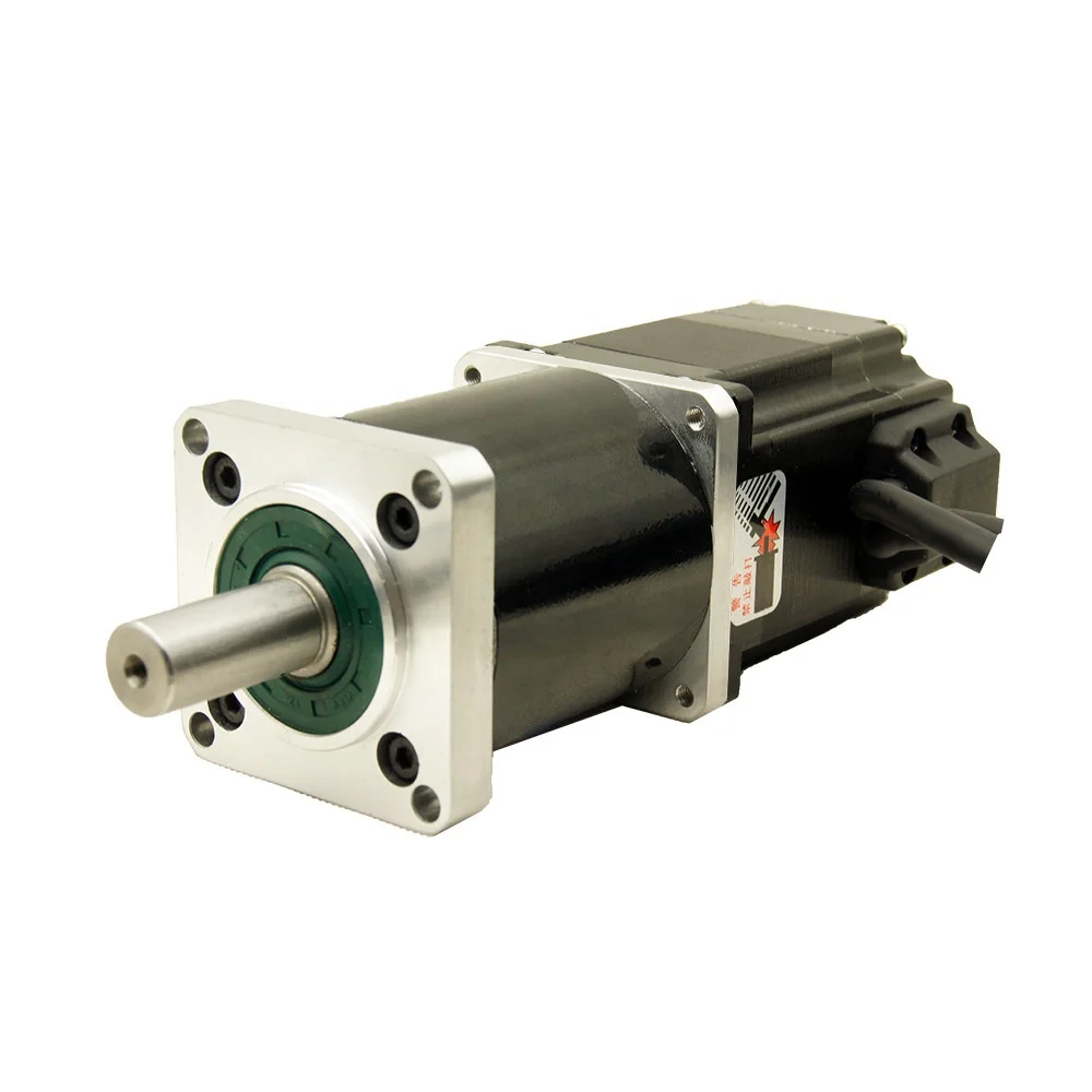 Gear ratio 5:1/10:1/16:1/20:1/25:1/40:1/50:1/100:1 Nema 23 Closed loop stepper motor with planetary gearbox & encoder