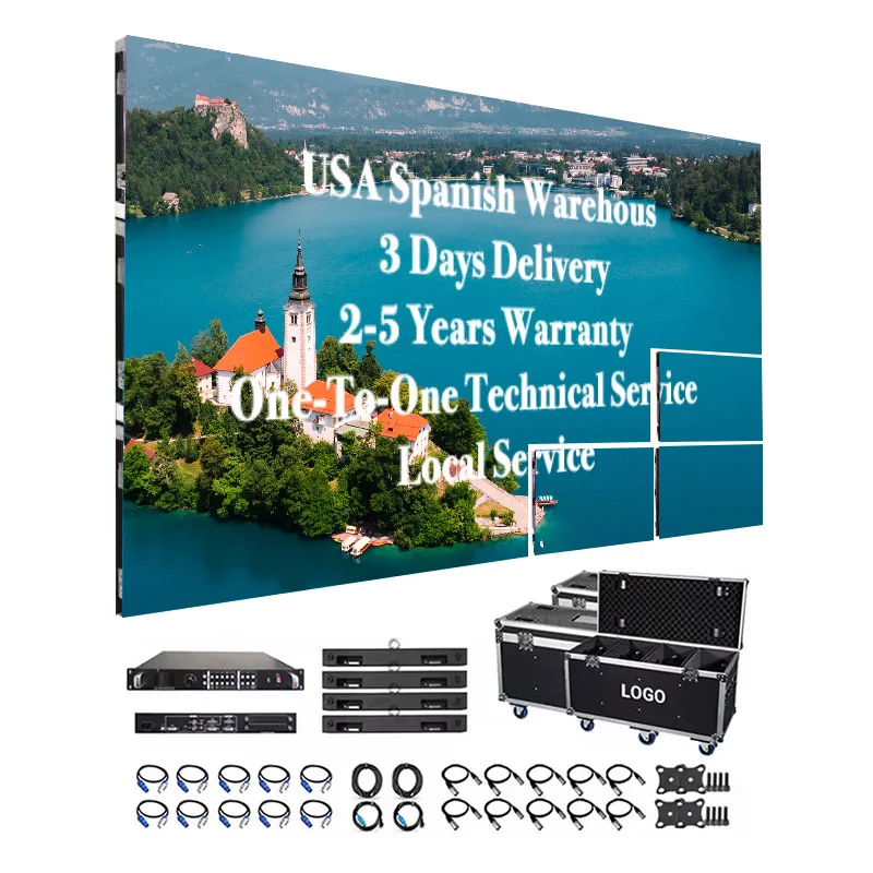 High Resolution Image Video P0.93 P1.25 Magnet Fast Installation 4K Hd Screen Panel Indoor Fixed Small Pitch LED Display Screen