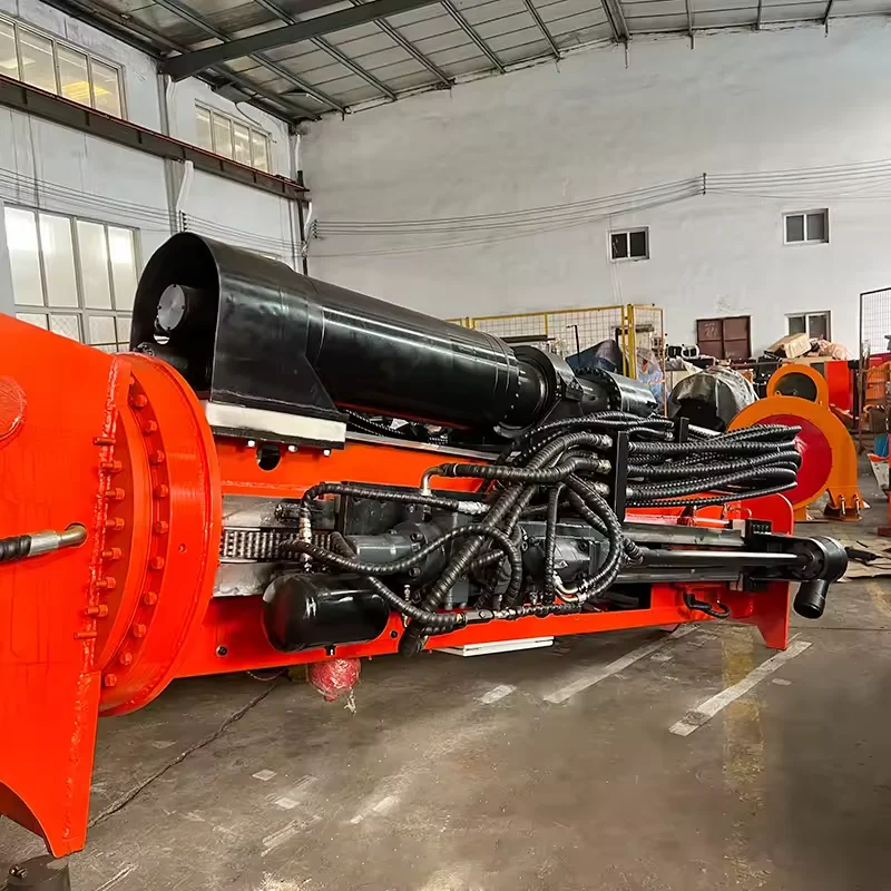 Feathers And Wedges 45kw Hydraulic Rock Splitter For Quarry Stone Cutting Machine Excavator Mounted Hydraulic Rock Splitter