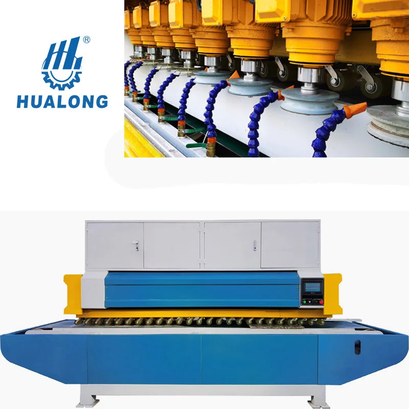 Hualong Automatic Stone Edge Side Polishing Machine Granite Marble Stone Polishing Machine Marble Best Granite Cleaner