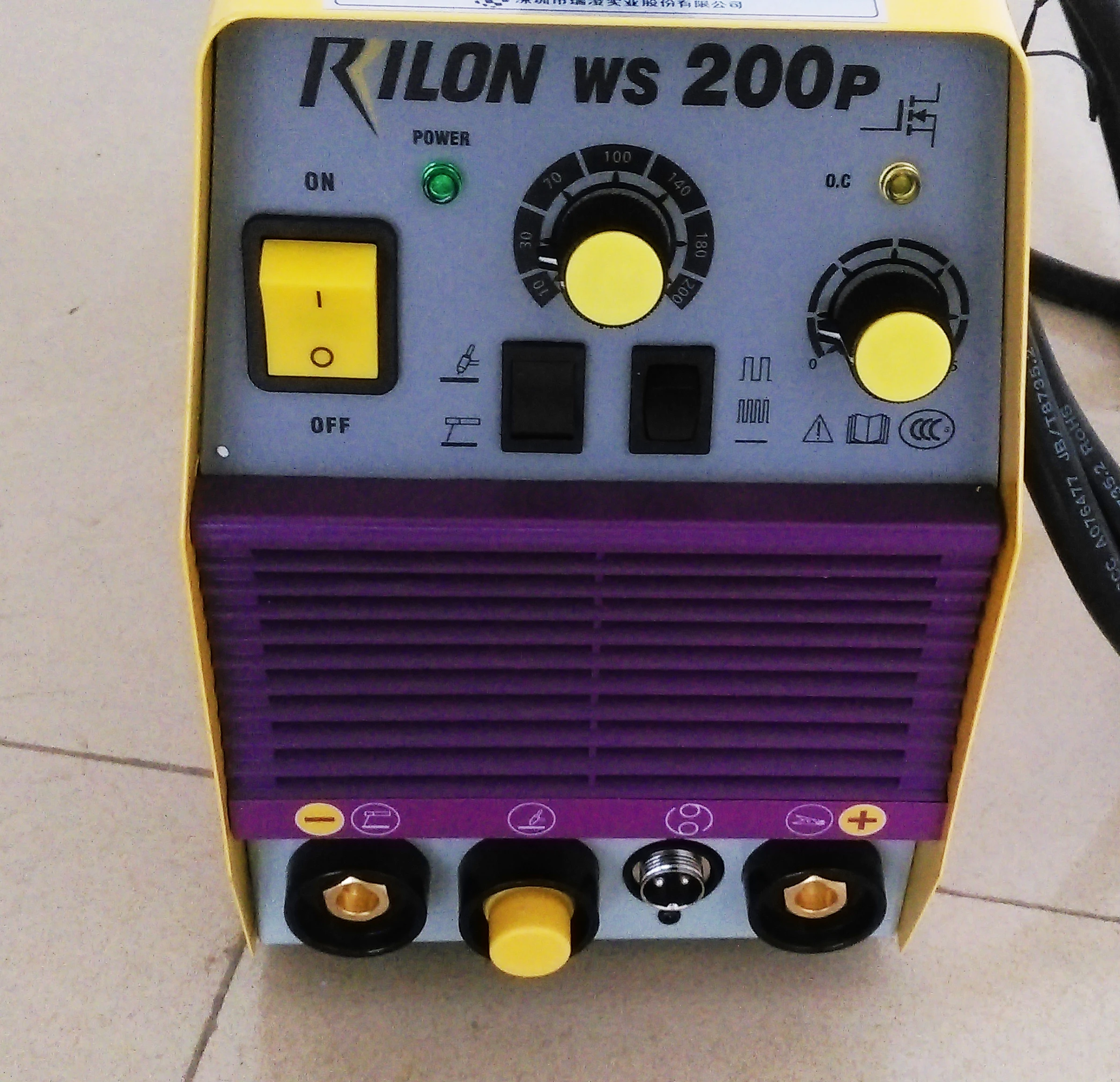  Rilon WS 200P IGBT инвертор дуговой аргон Tig сварочный