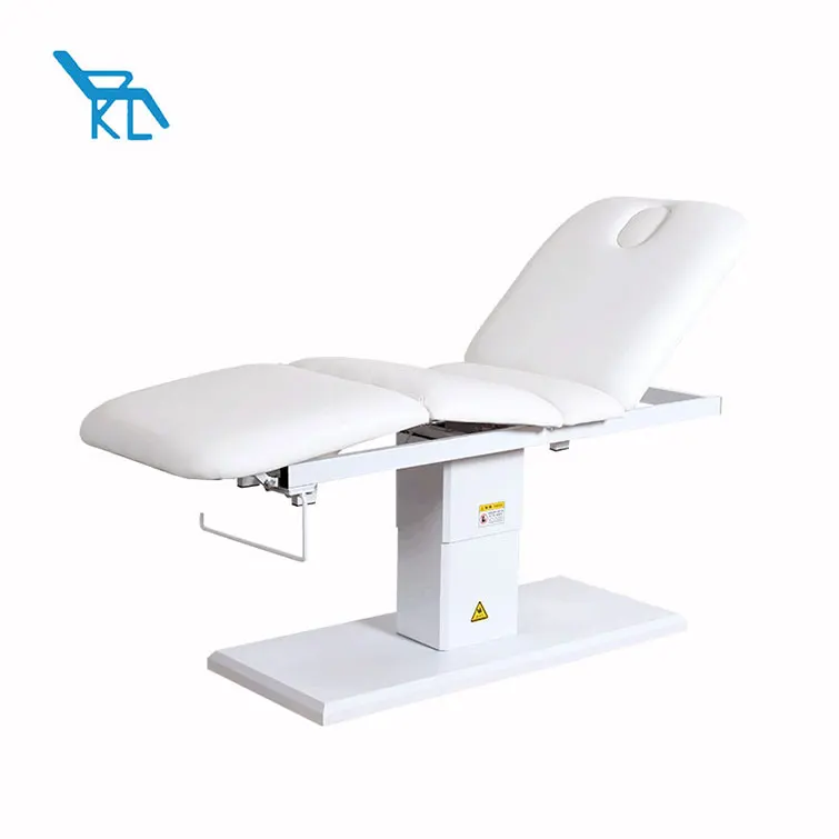 Wholesale Beauty Spa Salon Furniture Waxing Facial Electric three Motors Treatment Eyelash Cosmetic Table Massage Bed bed facial