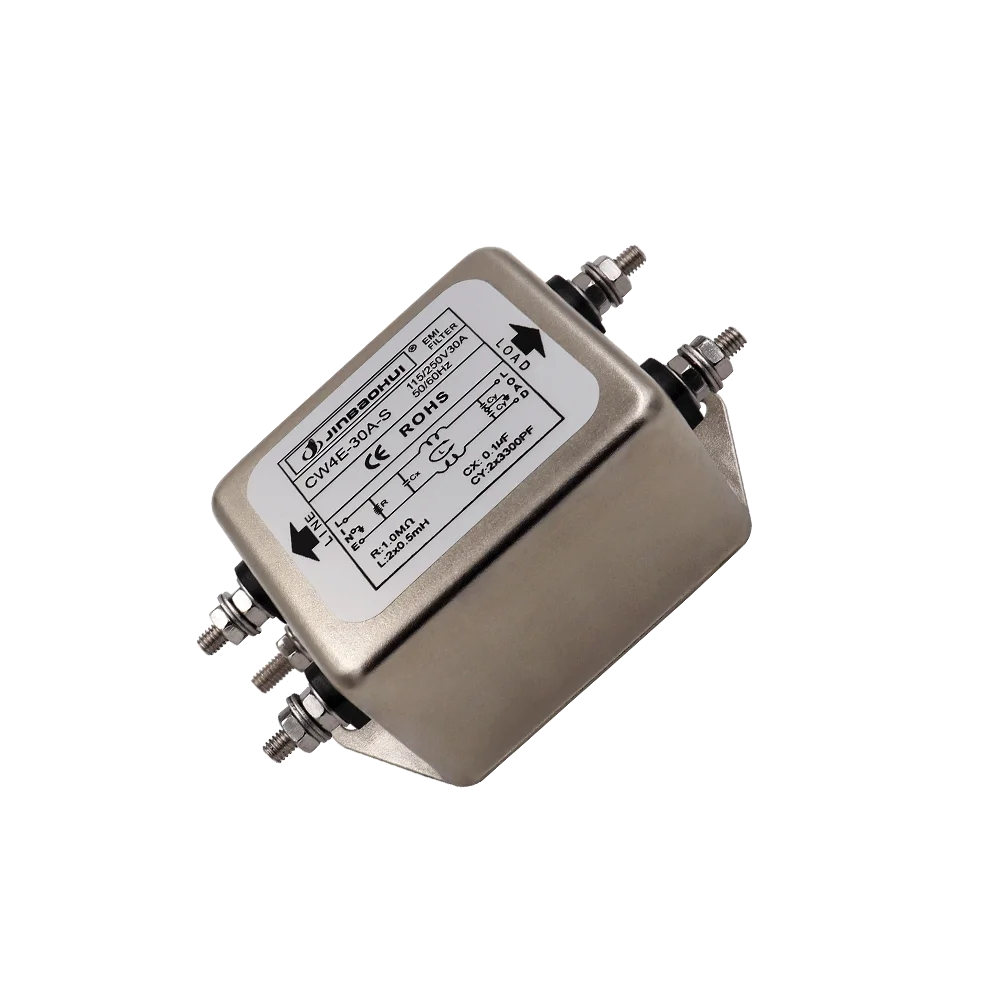 
Sales EMI power filter CW4E 20A 30A 40A S single phase anti-interference AC 220V 