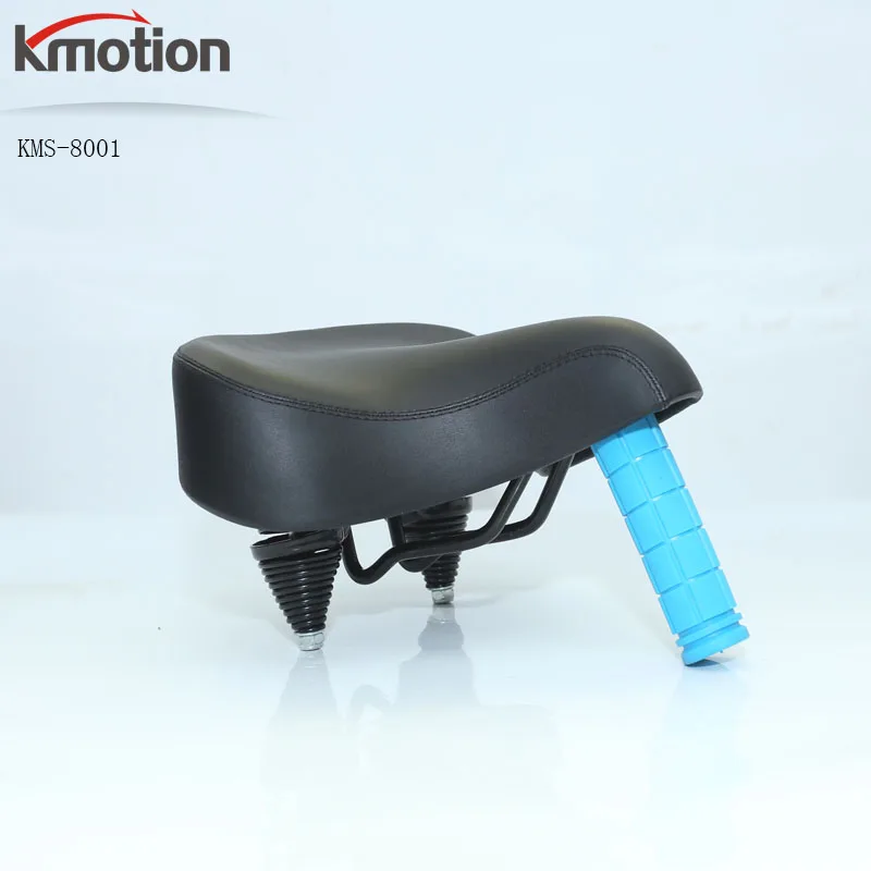  SUZHOU kmotion-8001Double top spring амортизирующее кожаное седло для горного велосипеда оборудование верховой